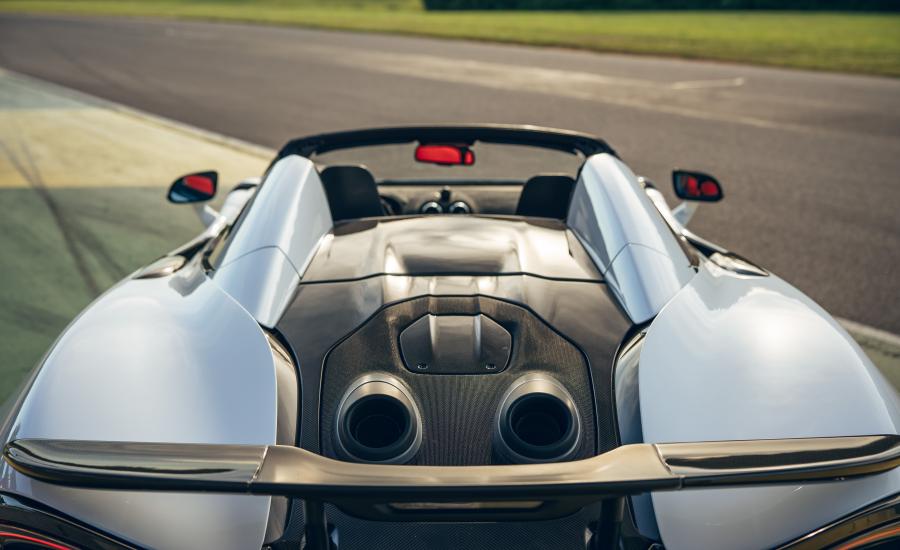 Детали экстерьера McLaren 600LT Spider 2019 года  (NA) (фото 37 из 41)